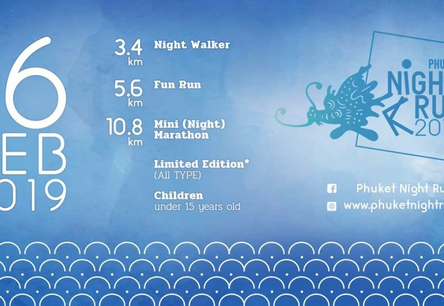 5th Phuket Night Run 2019